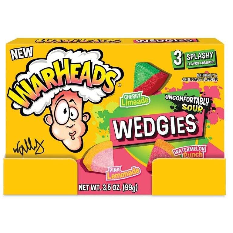 Warheads Wedgies 99g American Candy Store Australia 